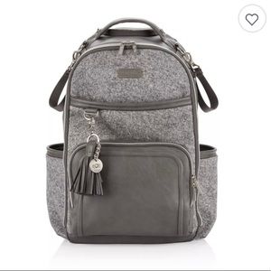 Itzy Ritzy Grey Diaper Bag